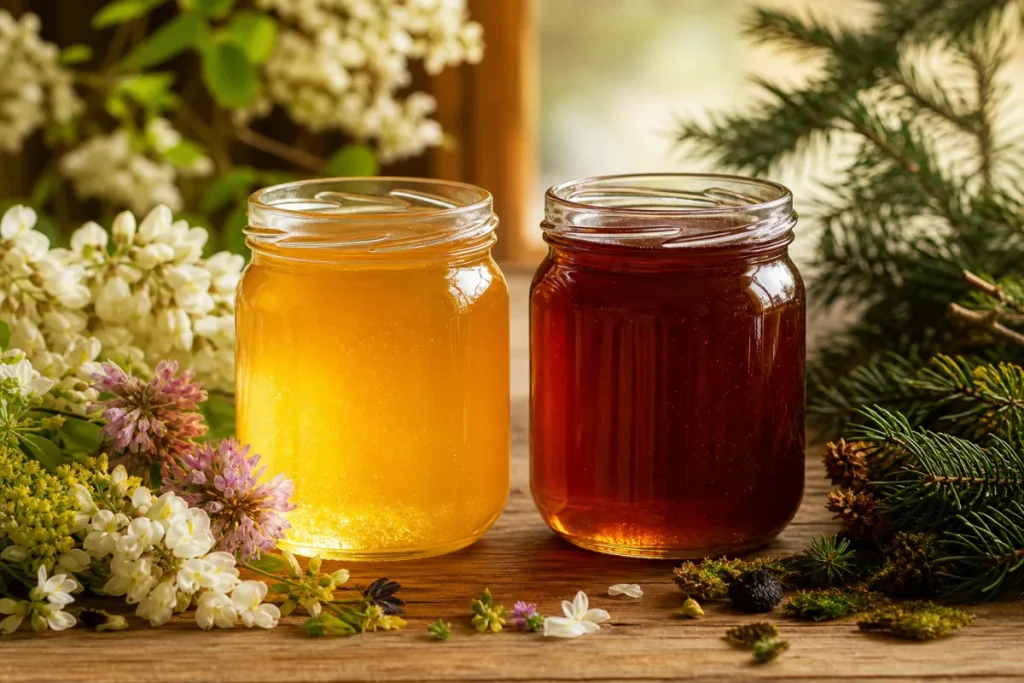 Miel de fleurs, de forêt ou d’acacia : quelles différences ?